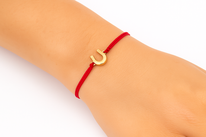 Red Lace Horse shoe