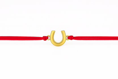 Red Lace Horse shoe