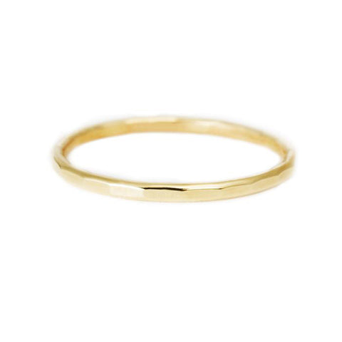 Item No.R0001 Hammered Stacking Ring