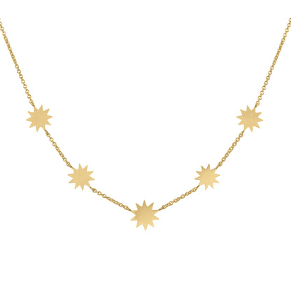 Multi Star Necklace