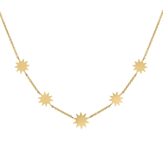 Multi Star Necklace