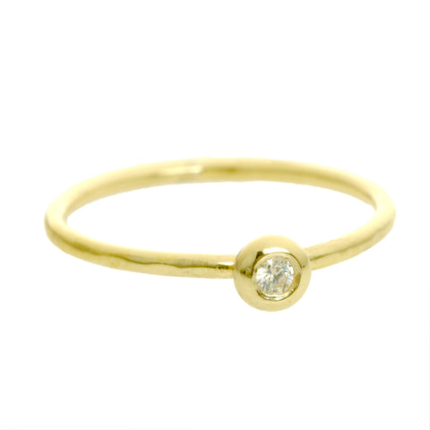 Item No. R018  Bead Diamond Ring