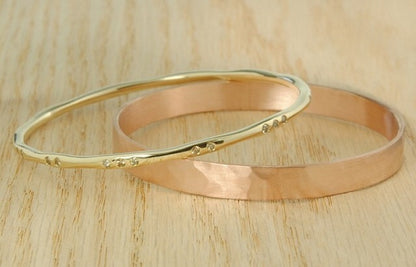 Hammered Bangle